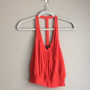 Red BEBE shirt size XS
